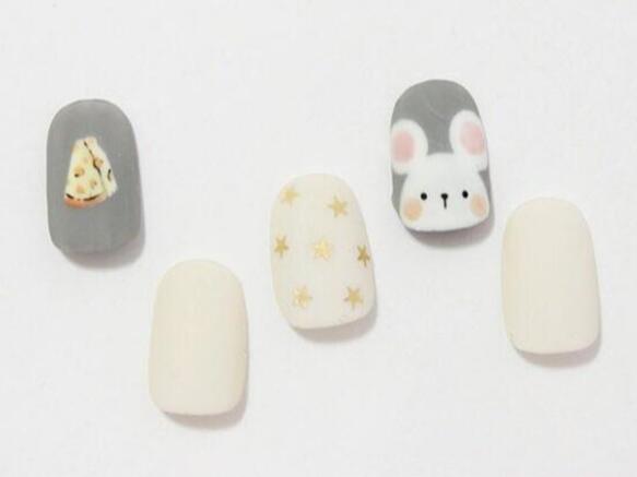 新年美甲 | 可可愛愛的鼠年美甲，也太可愛了