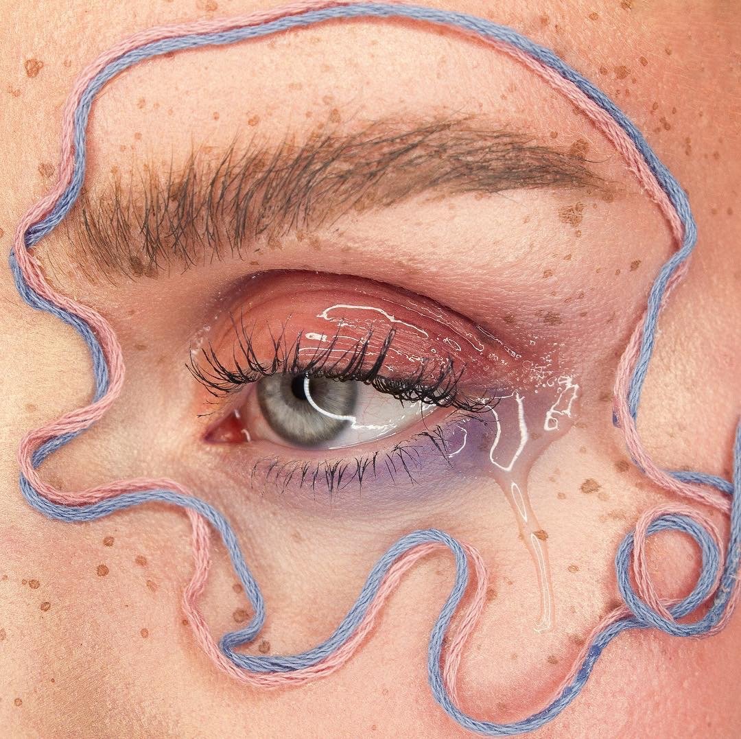 絕無僅有的創(chuàng)意眼妝，驚艷了時光