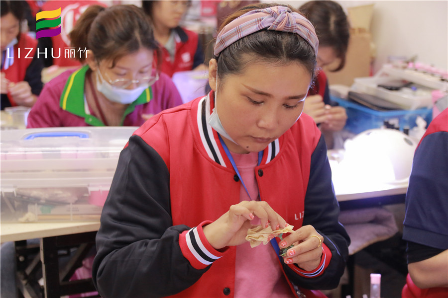 美甲學員感言：全是淳樸的語言，感謝你們