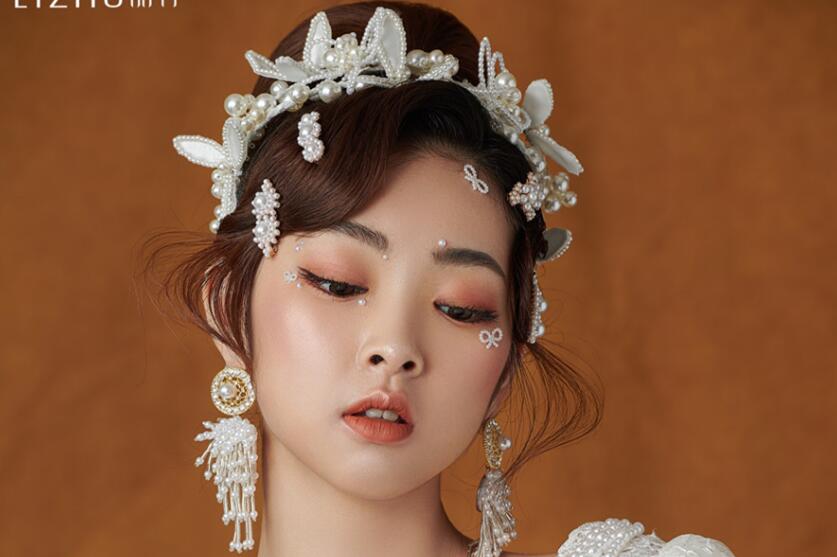輕奢復(fù)古珍珠妝容，南寧熱門化妝培訓(xùn)作品