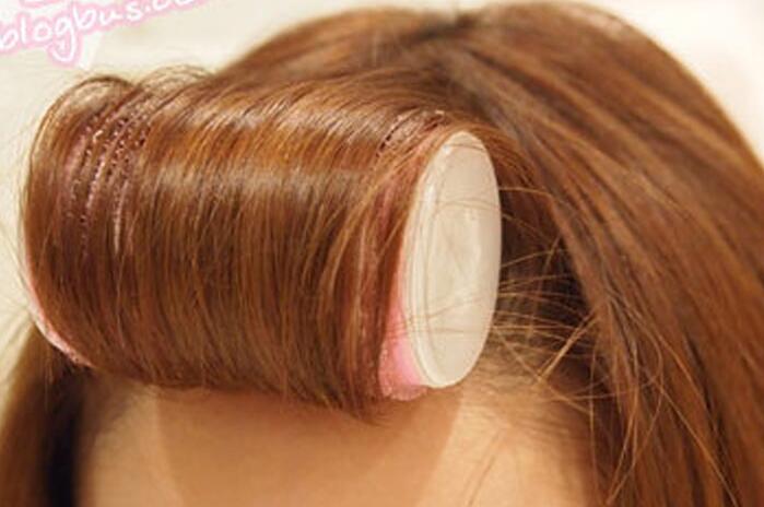 劉海卷發(fā)筒的使用方法，廣西美發(fā)學(xué)校整理給你