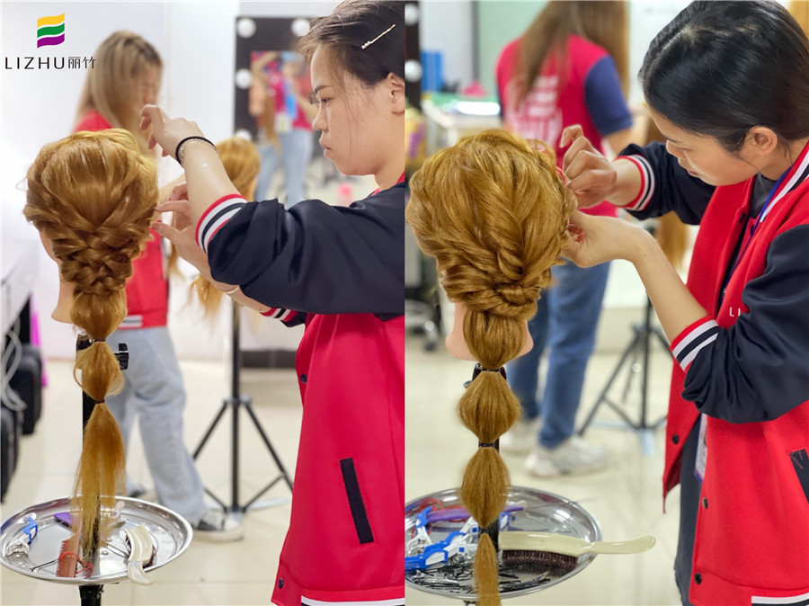 歡迎來到廣西南寧化妝學(xué)校編發(fā)班課堂