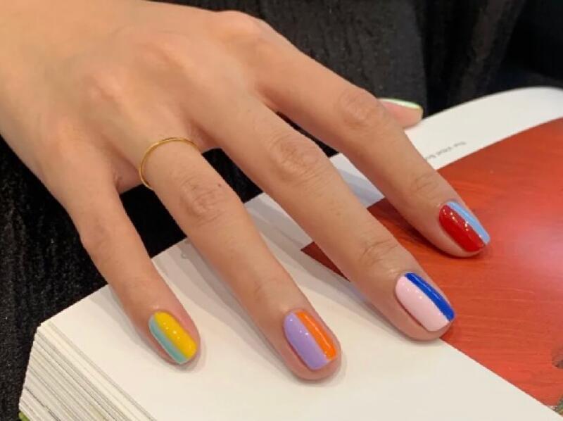 夏日跳色美甲合輯，廣西美甲師培訓班都收集好了