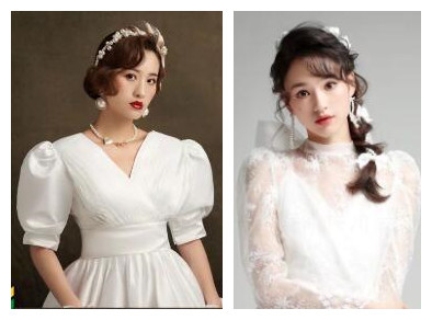 用韓式新娘造型作品，展示廣西化妝學(xué)校哪家口碑好