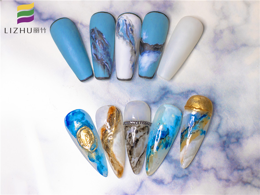 美甲暈染怎么做效果好？廣西美甲培訓(xùn)學(xué)校給你上課