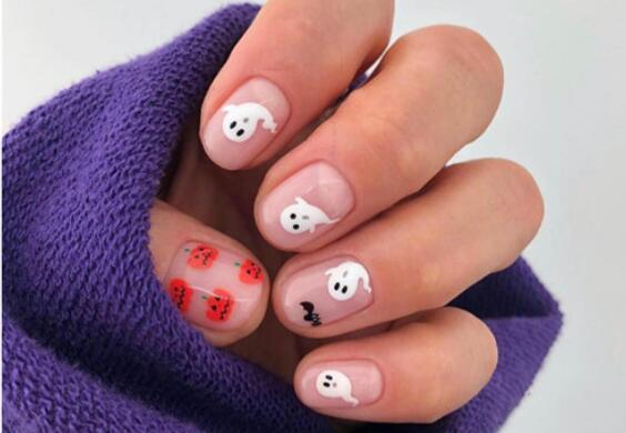 萬圣節(jié)主題美甲推薦，南寧培訓(xùn)美甲分享