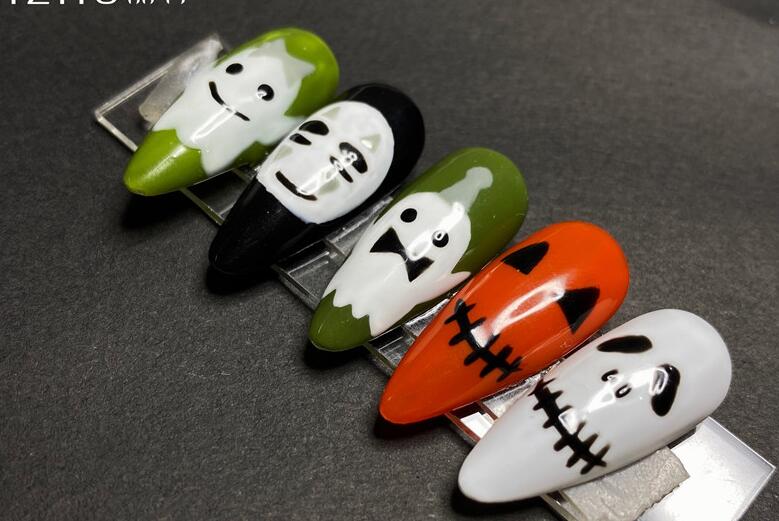 超可愛(ài)萬(wàn)圣美甲，顯示南寧學(xué)美甲哪家實(shí)力強(qiáng)