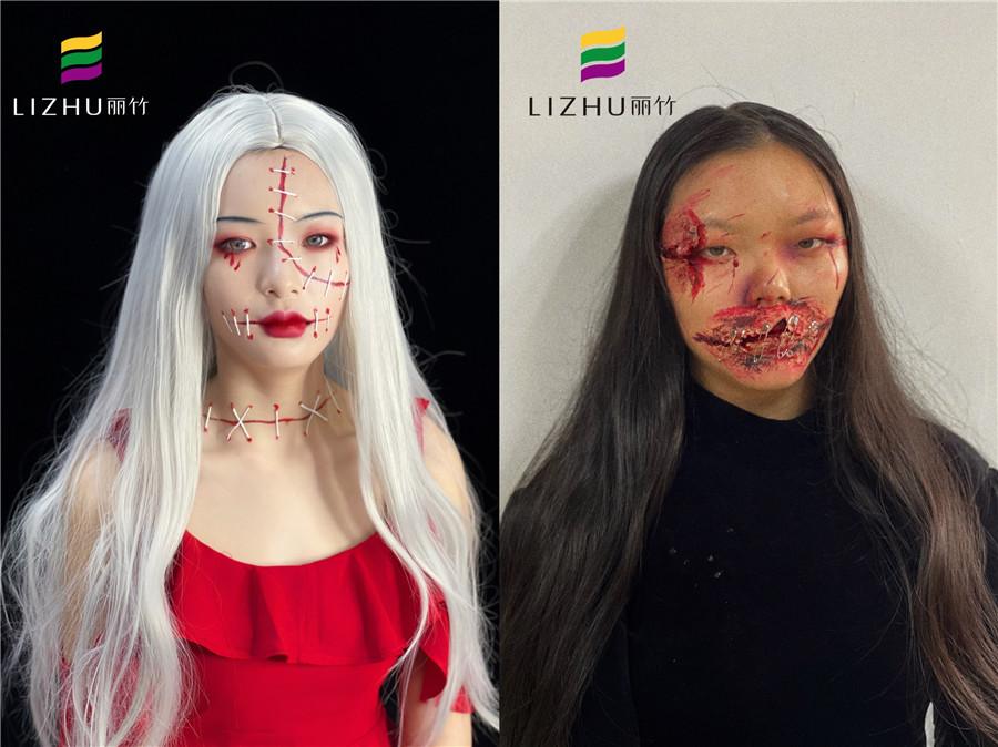 萬(wàn)圣節(jié)妝容  南寧彩妝造型學(xué)校作品