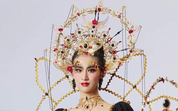 宮廷魅影 | 桂林美業(yè)大賽創(chuàng)意彩妝作品