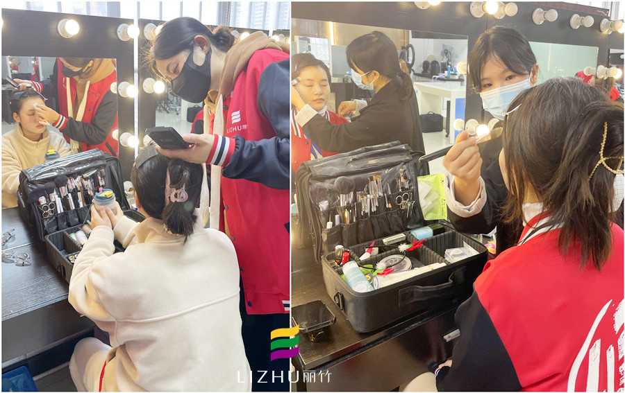 學(xué)化妝到麗竹，培訓(xùn)+就業(yè)一站式教育