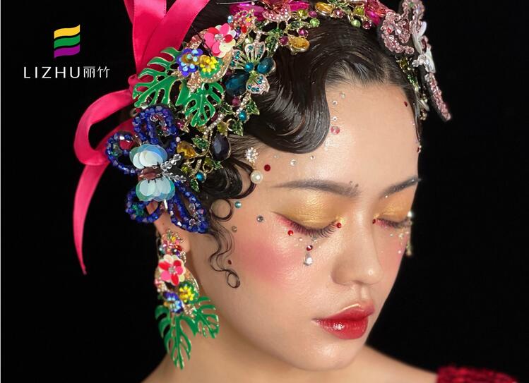 輕奢復(fù)古名媛造型，南寧化妝十大名校作品