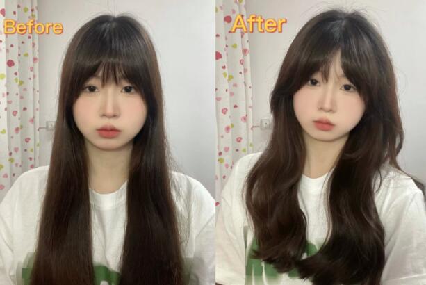 韓系慵懶卷發(fā)教程，南寧正規(guī)專業(yè)美發(fā)學(xué)校分享