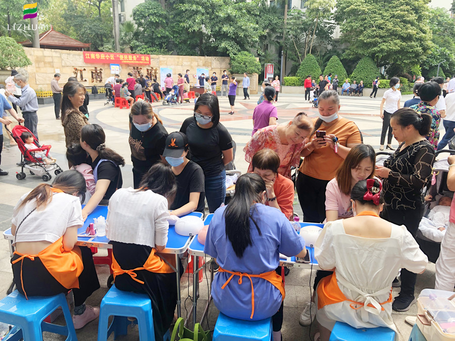 南寧美甲專業(yè)外出實(shí)踐，學(xué)員技術(shù)受肯定