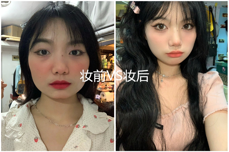 方形臉妝容教程，廣西美妝培訓(xùn)學(xué)校一對(duì)一指導(dǎo)