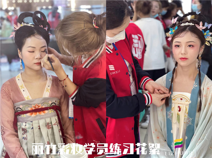 古代女子化妝步驟，廣西專業(yè)化妝培訓學校幫你講解