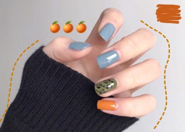 夏日跳色美甲，廣西麗竹美甲學(xué)校熱情分享