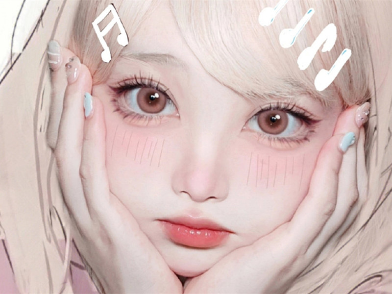 漫畫少女仿妝，廣西彩妝專業(yè)培訓(xùn)分享教程