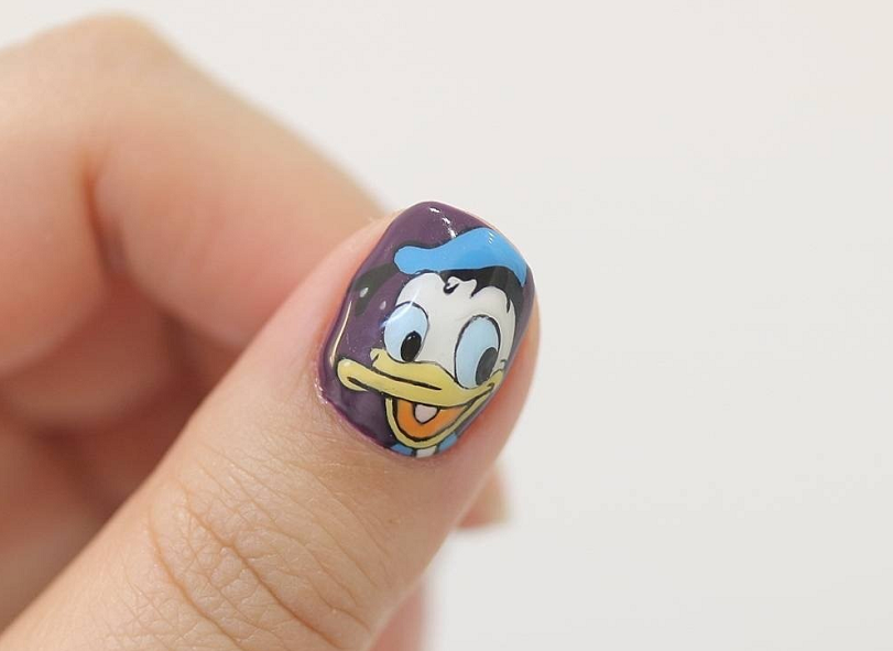 卡通手繪美甲教程，?南寧美甲速成班教你