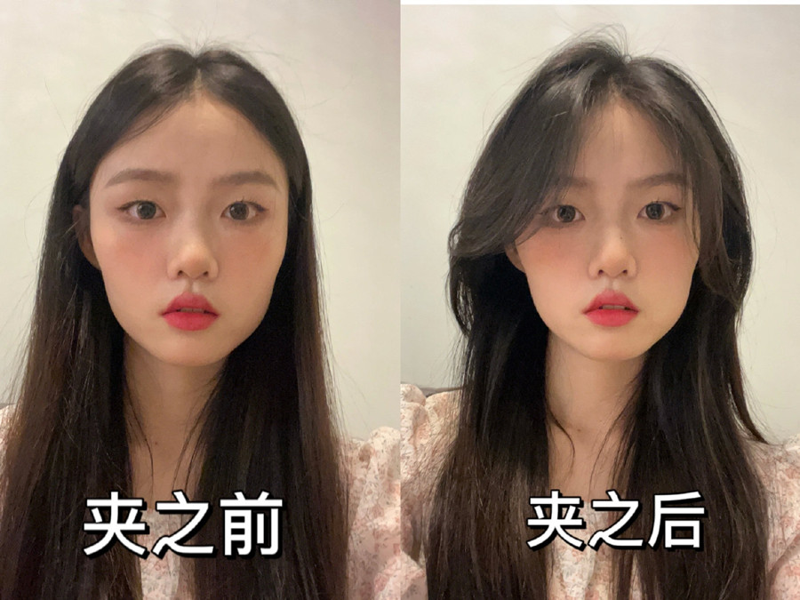 十九萬(wàn)人看過的菱形臉卷發(fā)棒夾劉海教程