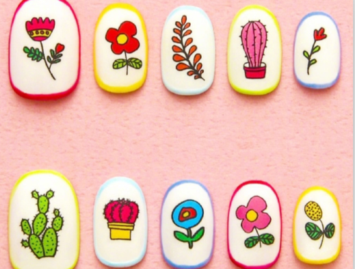 設(shè)計(jì)感藝術(shù)美甲，廣西網(wǎng)紅美甲培訓(xùn)學(xué)校分享