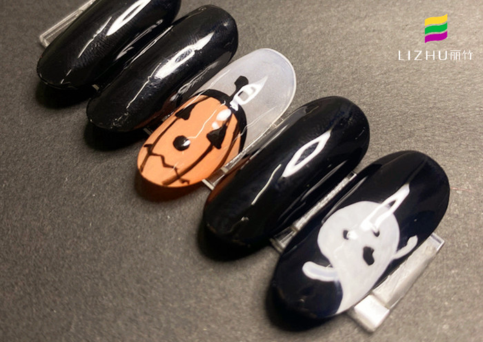 萬圣主題美甲，南寧美甲學(xué)習(xí)中心作品分享