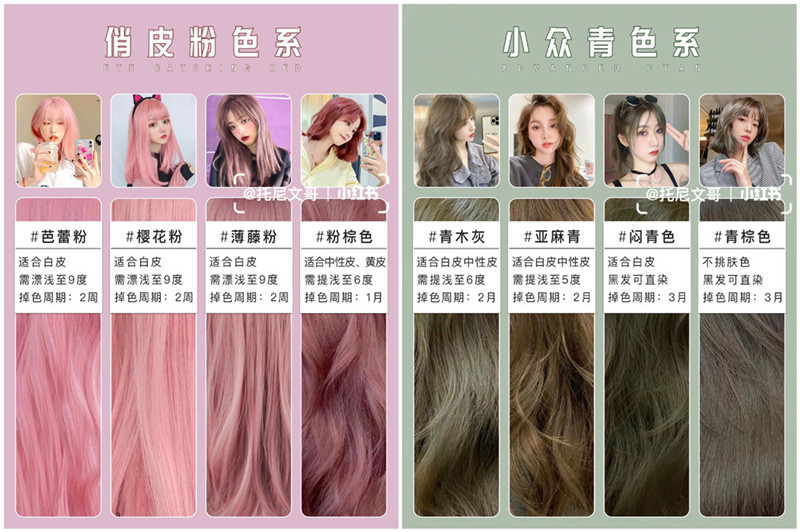 秋冬發(fā)色顯白，南寧美發(fā)染發(fā)培訓學校整理