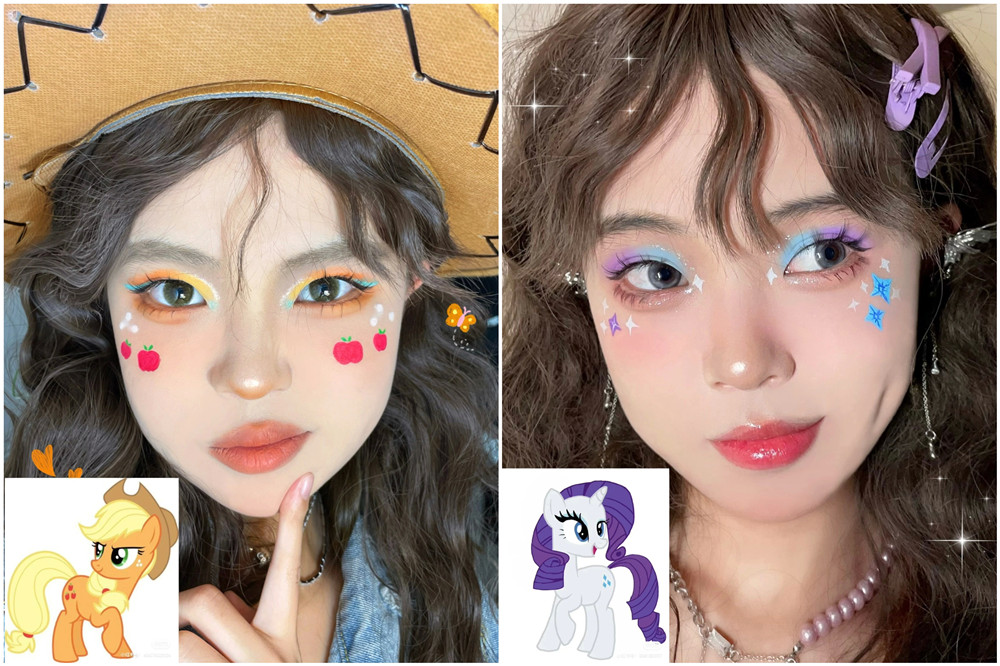 創(chuàng)意卡通妝容，廣西培訓(xùn)化妝新手課程