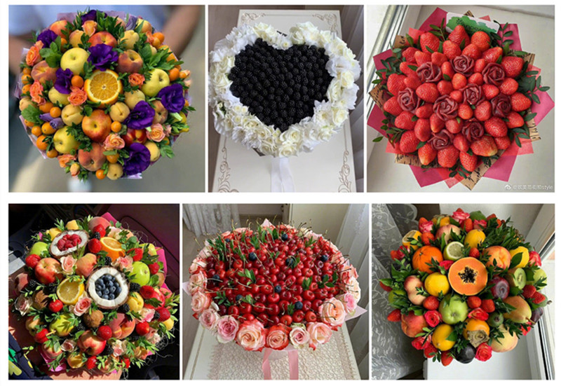 創(chuàng)意水果花，南寧鮮花花藝學(xué)校帶你找創(chuàng)意