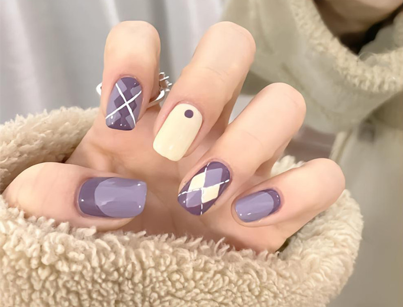 格子美甲，復(fù)古美甲 | 南寧美甲師培訓(xùn)班分享