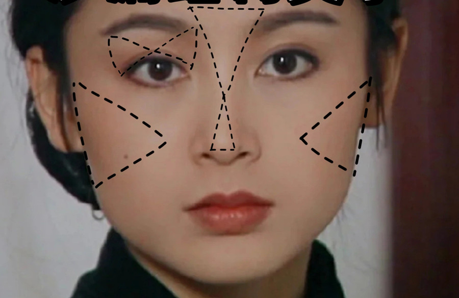 中式妝容化妝教程，南寧彩妝化妝造型學(xué)校分享