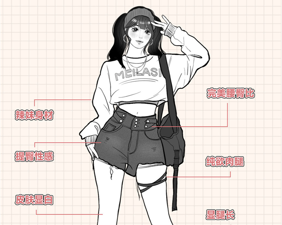 女生如何買到合適的短褲？廣西形象培訓(xùn)班分享