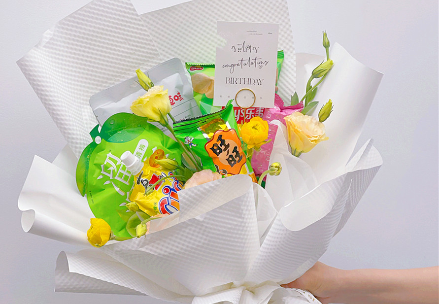 適合做花束的零食？廣西南寧花藝學(xué)校幫你總結(jié)