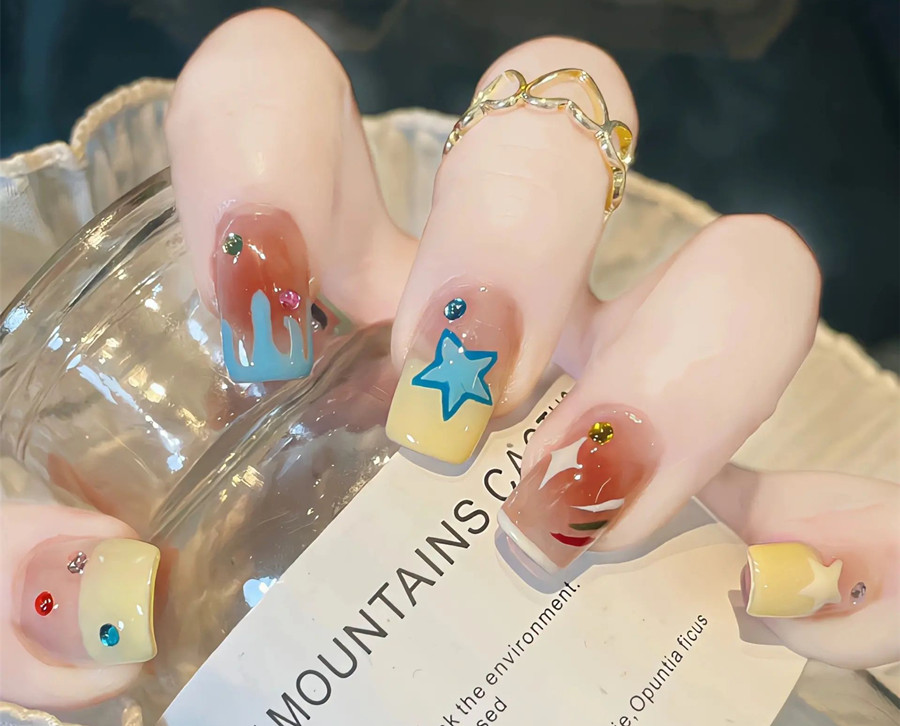 精致且少女的美甲款式，南寧美甲教學(xué)推薦