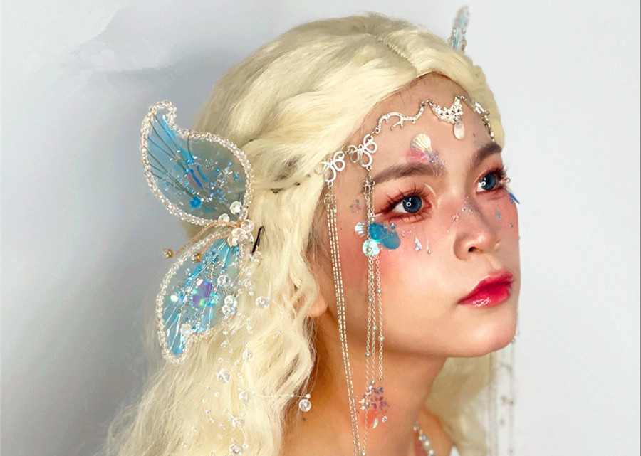 人魚(yú)公主造型，南寧化妝創(chuàng)意造型教學(xué)