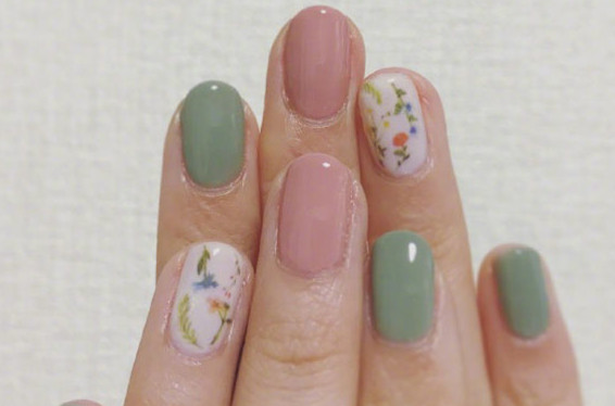 干花美甲教程，學(xué)美甲在南寧