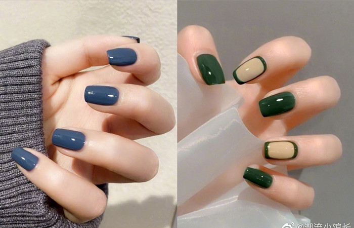 溫柔顯白美甲，廣西美甲造型進修班整理分享