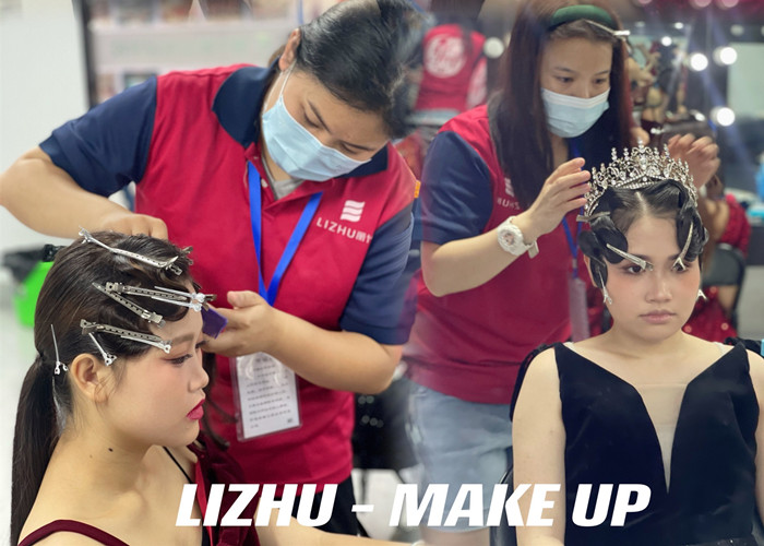 復(fù)古手推波練習(xí)，廣西學(xué)化妝發(fā)型