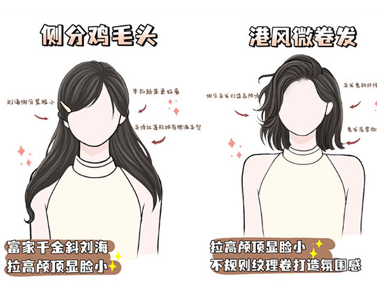 方圓臉必備發(fā)型，南寧學美發(fā)造型