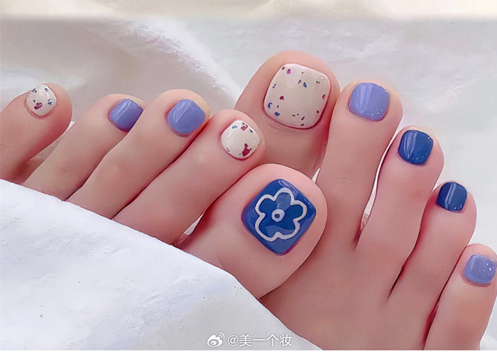 夏日腳丫美甲，南寧美甲師造型班分享