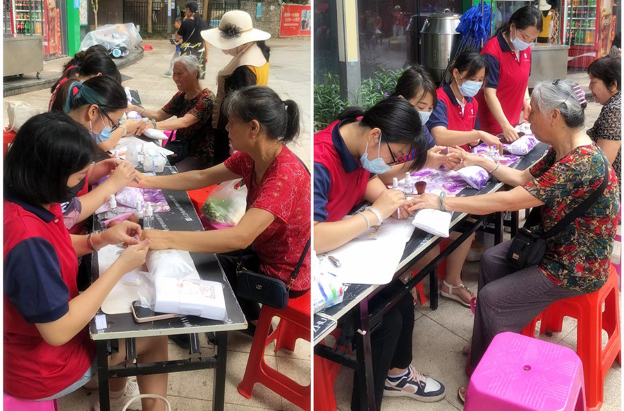 學以致用！南寧美甲學校社會實踐教學