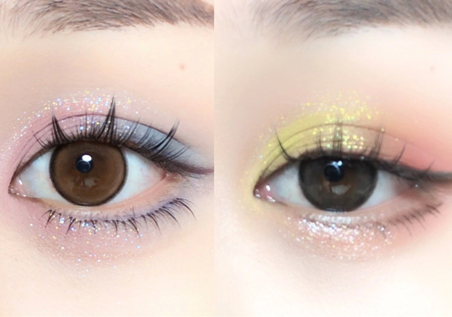 彩色多巴胺撞色眼妝合集，零基礎(chǔ)學(xué)眼妝