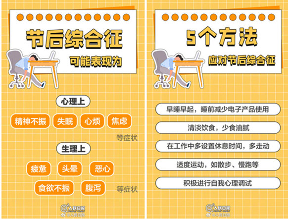 如何擺脫節(jié)后綜合癥？如何調整好狀態(tài)？