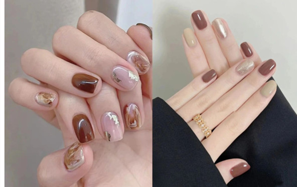 美甲分享：秋日美甲，柔情似水暖人心