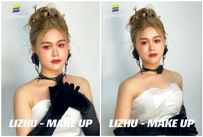 星級(jí)禮服造型，南寧新娘跟妝作品