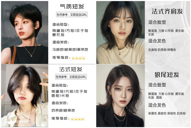 秋冬顯臉小短發(fā)，廣西美發(fā)理發(fā)職業(yè)學(xué)校推薦