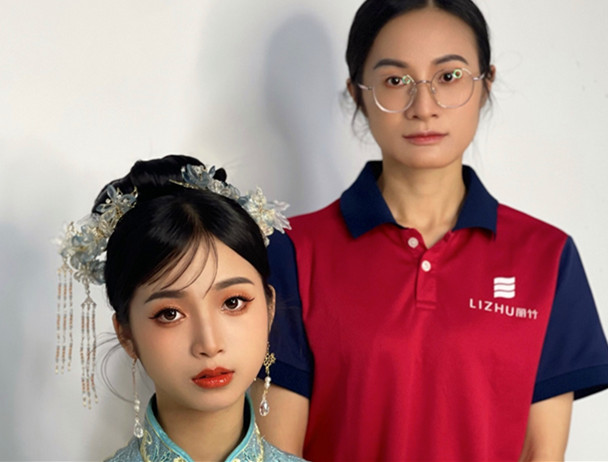 秀禾新娘，南寧新娘彩妝學(xué)員作品