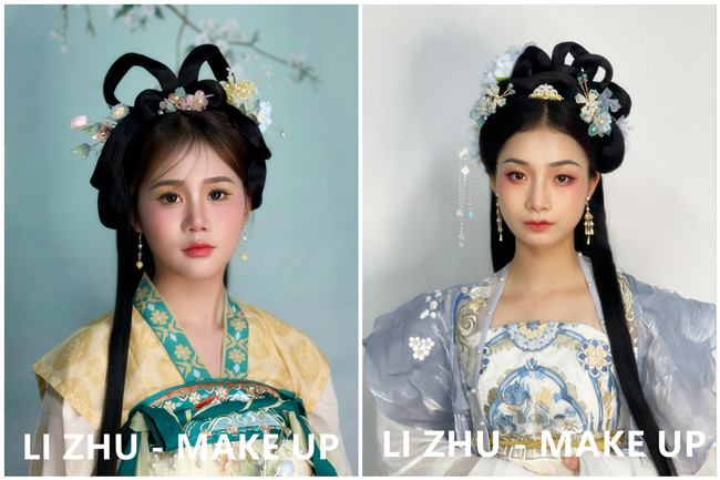 古風(fēng)造型，廣西彩妝造型進(jìn)修作品