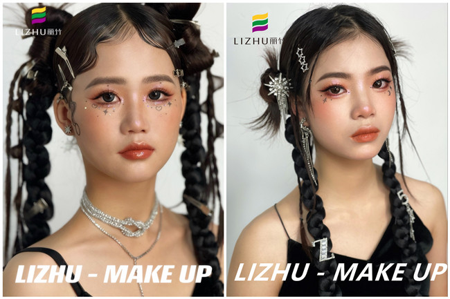 Y2K亞裔甜辣妝，南寧化妝寫(xiě)真作品