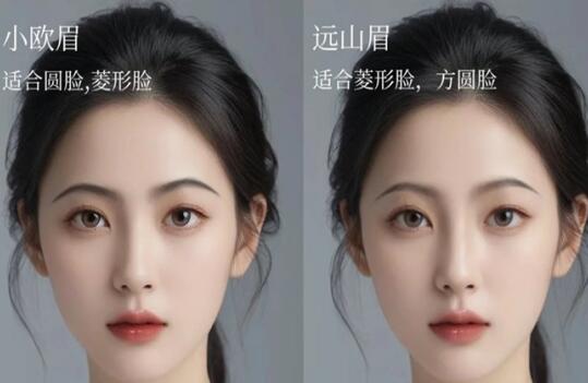2024年眉型流行趨勢，南寧教化妝