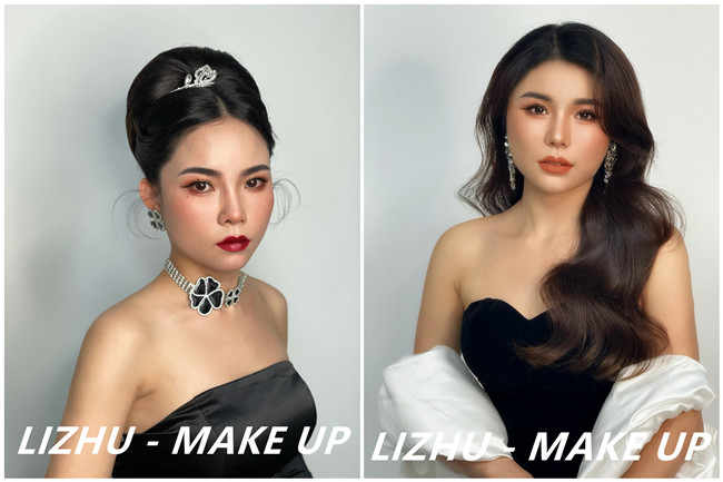 年會(huì)化妝造型，廣西化妝培訓(xùn)造型作品